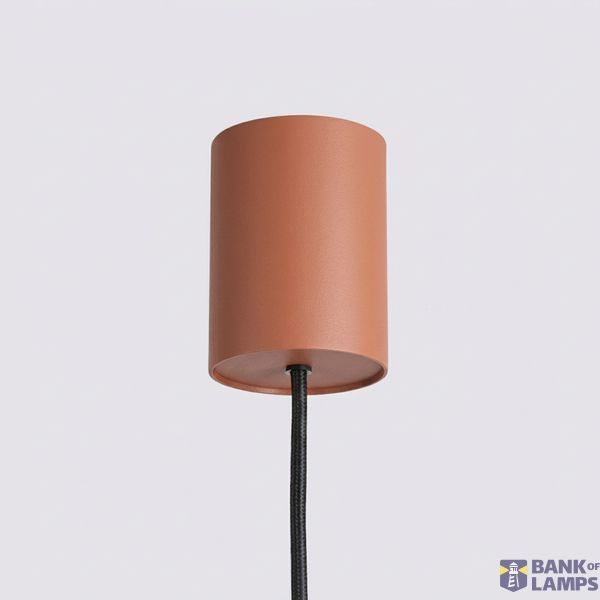 Chandelier KARBON 4 red ochre image 6