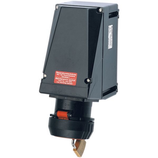 T0-1-8214/I1 Changeoverswitches, T0, 20 A, surface mounting, 1 contact unit(s), Contacts: 2, 45 °, momentary, With 0 (Off) position, with spring-return from both d image 349