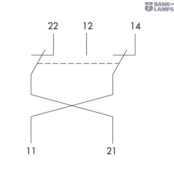 Auxiliary/Trip Signal Contact, 1CO, for RCCB 125A image 3