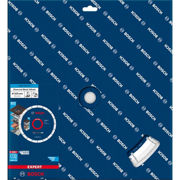 EXPERT Diamond Metal Wheel Large Size Cutting Disc 355 x 25.4 mm image 1