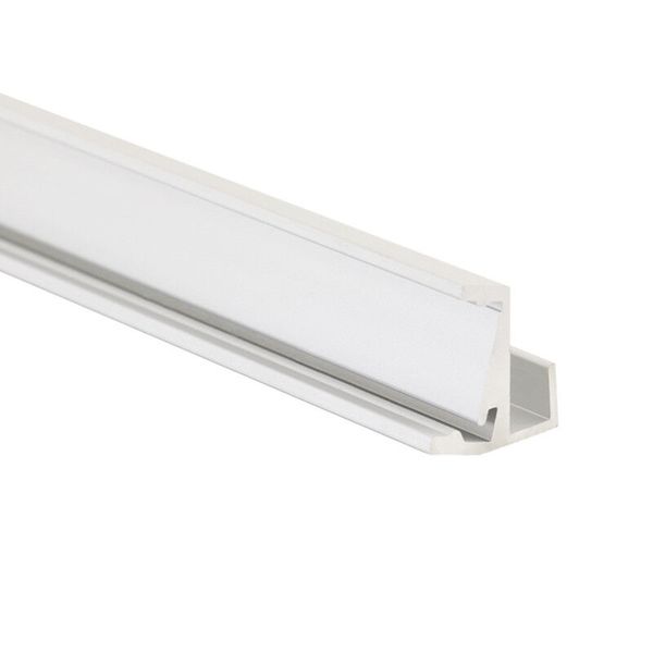 Special SD aluminum profile, for 8 mm glass, without diffuser, 2 m image 1