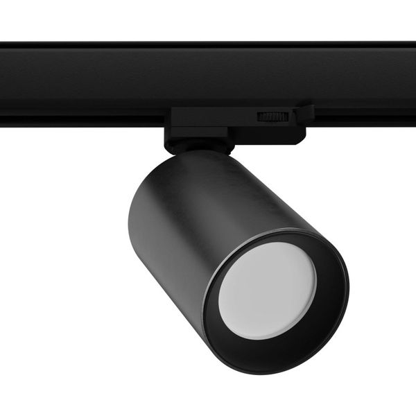 TRACK LAMP 3 PHASE TIVA GREY METAL GU10 4000K 7W 550LM image 1