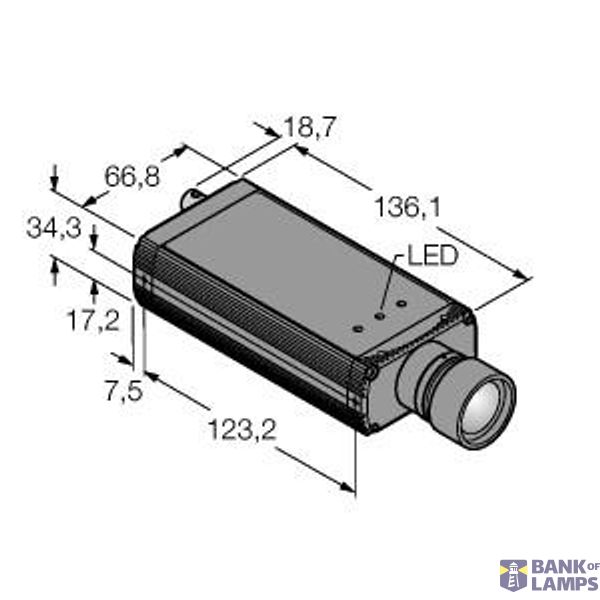 Image Processing Camera with Integrated Analysis   P4OI-BC image 1