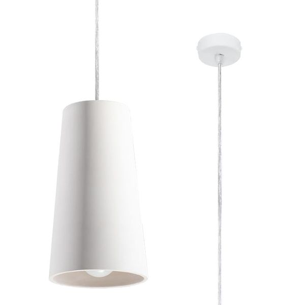 CERAMIC HANGING LAMP GULCAN E27 1X60W IP20 image 1