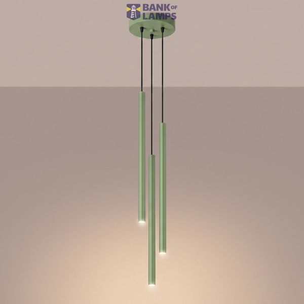 Pendant lamp PASTELO 3P sage image 8