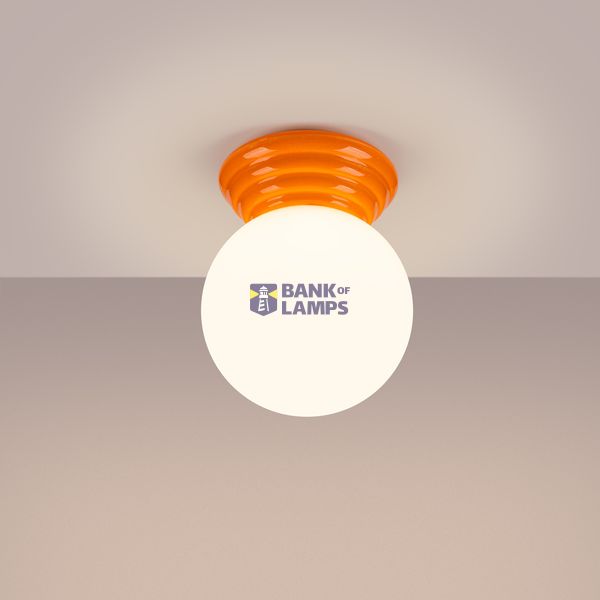 Ceiling lamp ZORI orange IP44 image 7