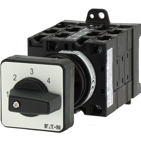 T3-5-15139/Z Step switches, T3, 32 A, rear mounting, 5 contact unit(s), Contacts: 10, 45 °, maintained, Without 0 (Off) position, 1-5, Design number 15139 image 5