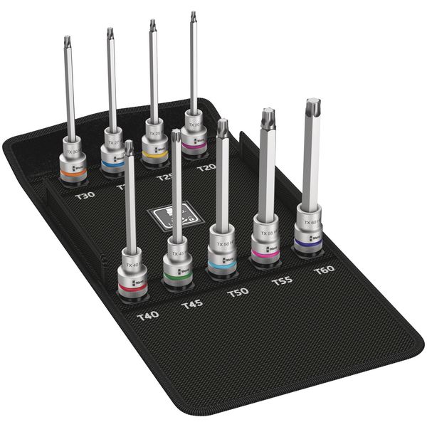8767 HMC HF 3 Zyklop Bit-doppen-set TORX, met vasthoudfunctie, 9-delig image 1
