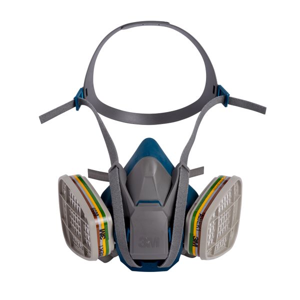 3M™ Reusable Half Face Mask Respirator, Quick Latch, Medium, 6502QL image 8