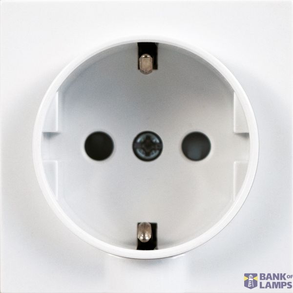 SAF COV SKO SOCKET 16A METERING D40 WHITE image 1
