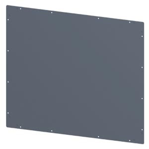 SIVACON, roof, EMC, IP40, W: 900 mm, D: 800 mm, zinc-plated image 1