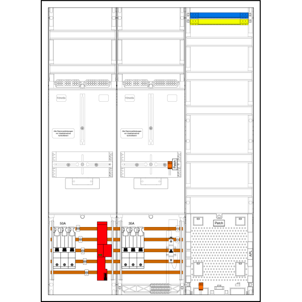 3HZ732APZ5035B6ÜS, 2 ZP, 1 VAPZ inkl. APL,SLS50A,SLS35A, ÜSS, SPVGB6, 2 PPV, 1 PL150 (3HZ732APZ5035B6ÜS) image 1