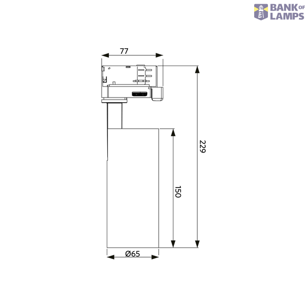 LEDSpot3C-C-P 12W-Dim-4000-36D-WH image 4