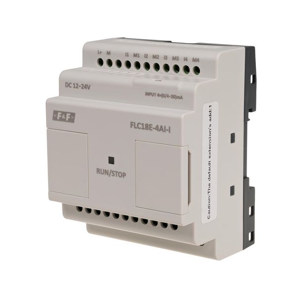 analog current input expansion module 12Ã·24V DC, 4xAI (0/4-20mA) image 1