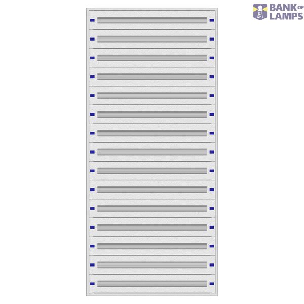 Modular chassis 4-45K, 15-rows, complete image 1