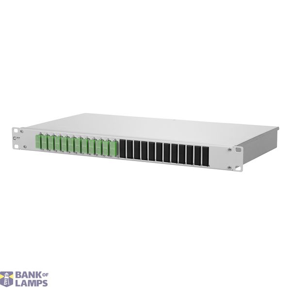 OpDAT fix patch panel splice 12xSC-Duplex APC OS2 image 1