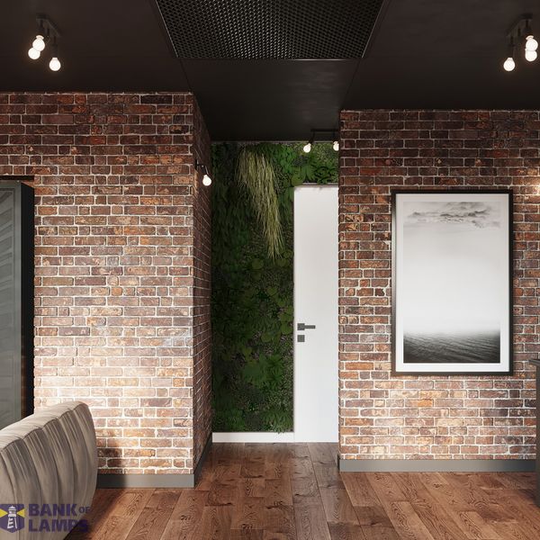 CEILING LAMP FORNES 2 BLACK E27 2X60 IP20 image 8