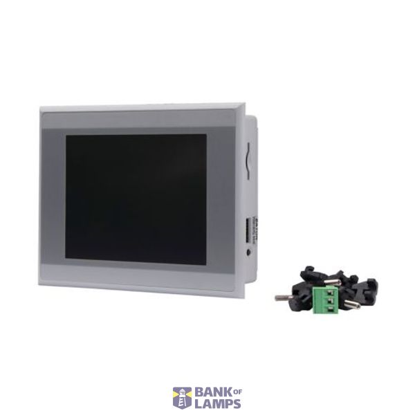 XV-102-L6-57TVRC-10 Eaton Touch panel XV-102, 24 V DC, 5.7 Inch, 1 x USB, 1 x RS-232, 1 x RS-485, 1 x CAN, Linux, Resistive touch, PLC image 1