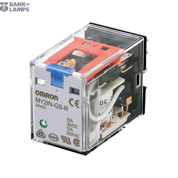 Relay, plug-in, 14-pin, 4PDT, 6 A, mechanical & LED indicators, Coil S image 2