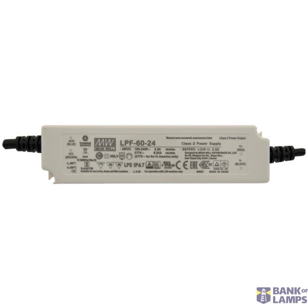 LED Power Supplies LPF 60W/12VMM, IP67 image 1