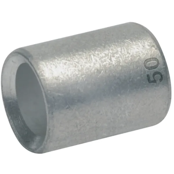 Butt connector, uninsulated, 120 mm², metal, 22 mm, 159R image 1