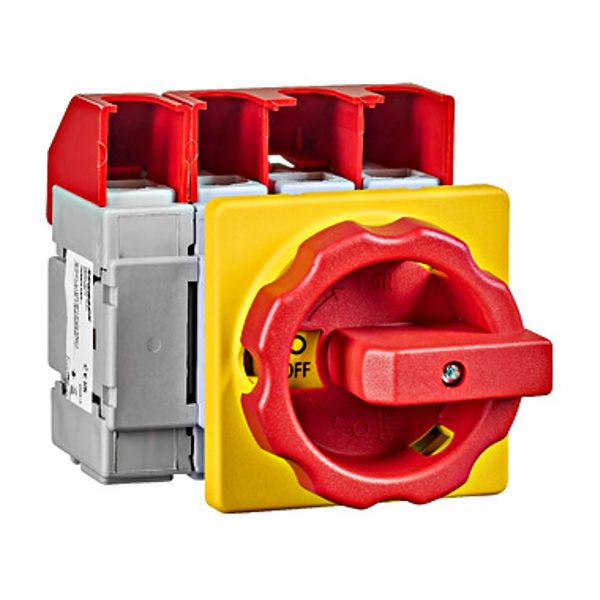 Emergency-Stop Main Switch 4-pole 4 hole mounting 40A image 1