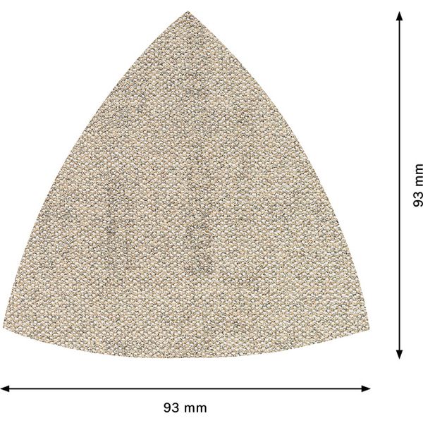 EXPERT M480 Sanding Net for Delta Sanders 93 mm, G 120, 5-pc image 2