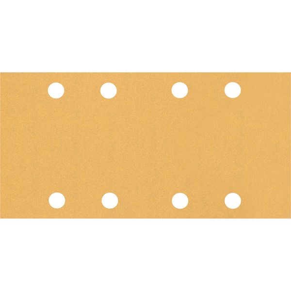 EXPERT C47 Sandpaper with 8 holes for Orbital Sanders 93 x 186 mm, G 12 1-pc image 1