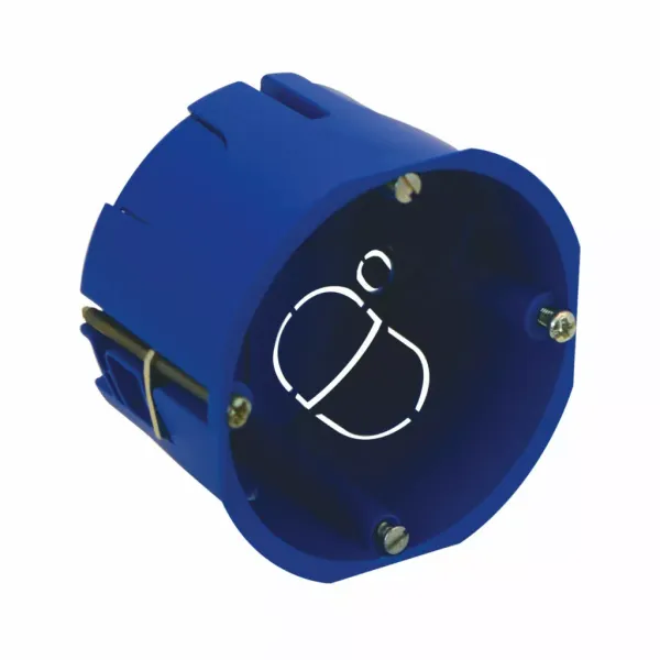 1/2 gang S45 round box - d 67 mm - Depth 45,5 mm image 1