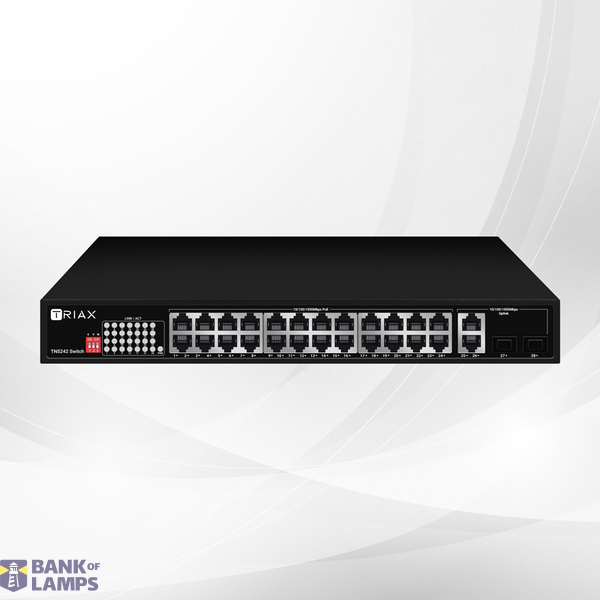 TNS 242 (24 port Gigabit Ethernet Switch with PoE) image 1