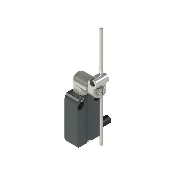 Modular prewired switch with metal revolving lever with adjustable stainless steel rod  diam.3x125 image 1