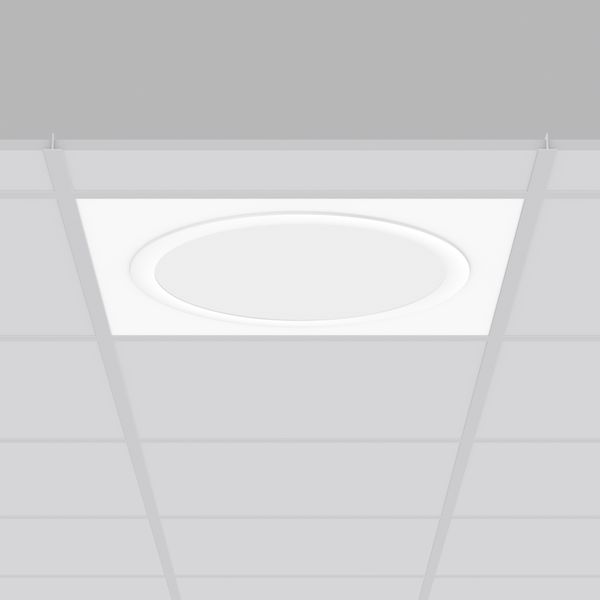 Toledo Flat, 30 W, 3450 lm, 830, white, DALI Lay-in luminaires, L 622  image 2