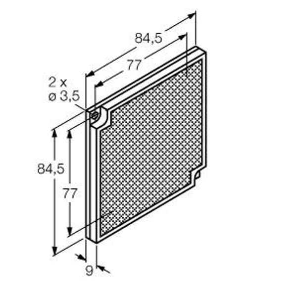 Accessories Reflector   BRT-77X77C image 1