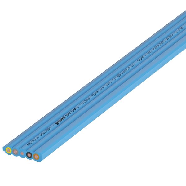 FLAT CABLE 5G2,5MM² PVC BL image 1