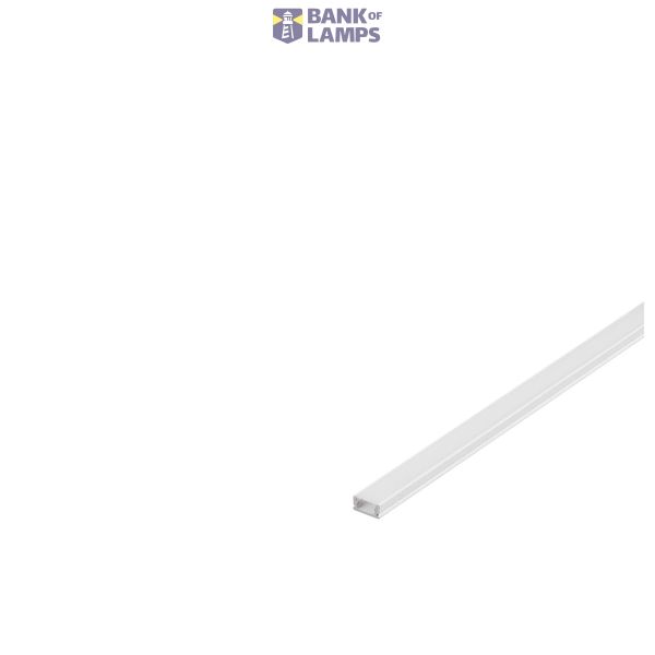 GLENOS Linear profile 1107-100, 1m, matt white image 1
