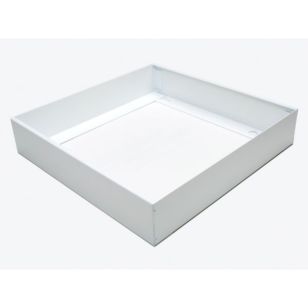 Frame DL3X3-K surface frame white image 1