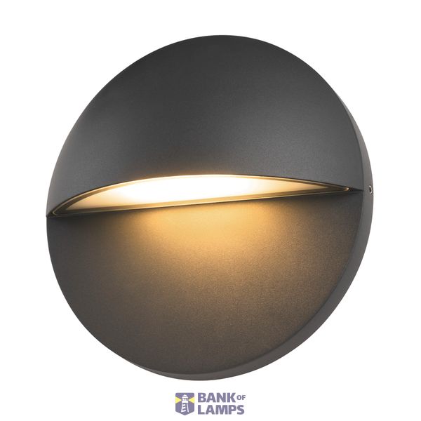 LID II, wall-mounted light, 2700/3000K, 15W, PHASE, 100°, anthracite image 1