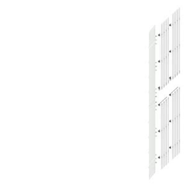 Separation vertical busbar main busbar: double position: center D: 1200 mm image 1