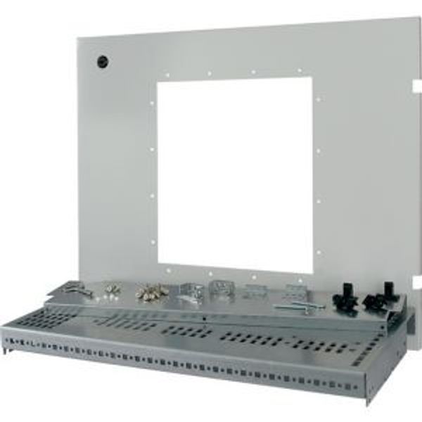 XMIX40W08D Mounting kit: IZMX40, withdrawable unit, W=800mm, grey image 2