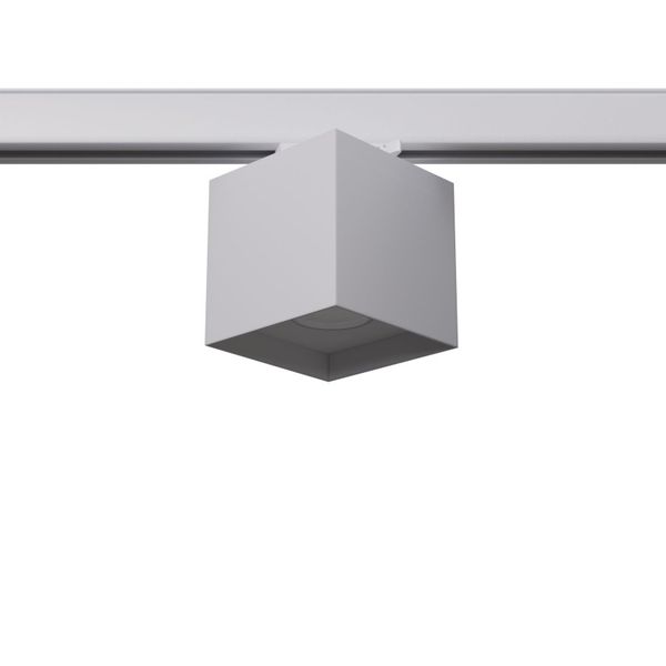 3-PHASE HATI WHITE GU10 RAIL CEILING LAMP image 1