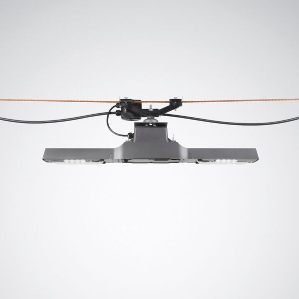 Suspended luminaires ViaCon H CLO (normal) Lens Anthracite ET 90W 13500lm 70 symmetric wide (SB) IP66 IK06 5 SDCM 6997040 image 1