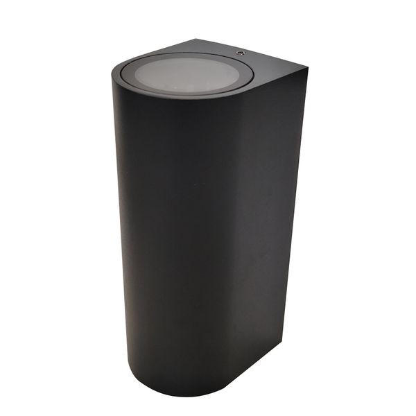 Outdoor Wall Light without Light Source 2xGU10 IP65 03115 Round Anthracite THORGEON image 2