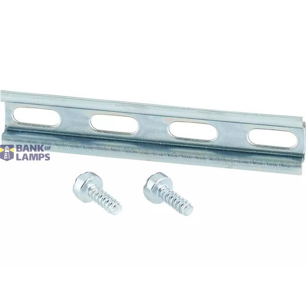 DIN rail for KF 04..., for terminal blocks, with fixing screws (DK TS 04) image 2