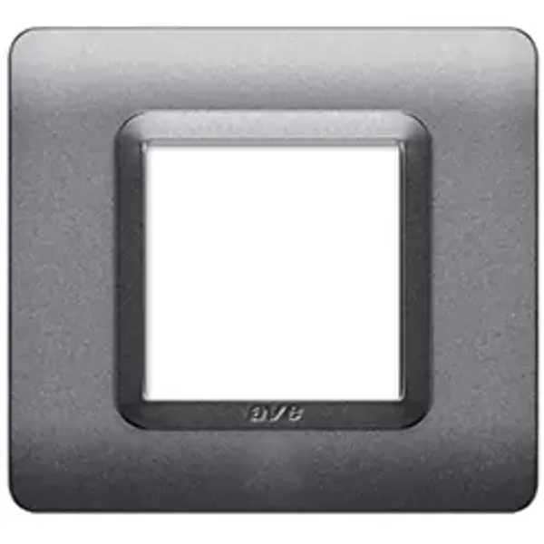 44 MOULD. PLATE MATT SILVER 2 M. image 1