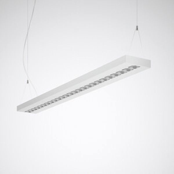 Suspended luminaires Creavo H Lens White ETDD 63W 8500lm Wide reduced glare UGR19 (W19) IK03 3 SDCM image 1