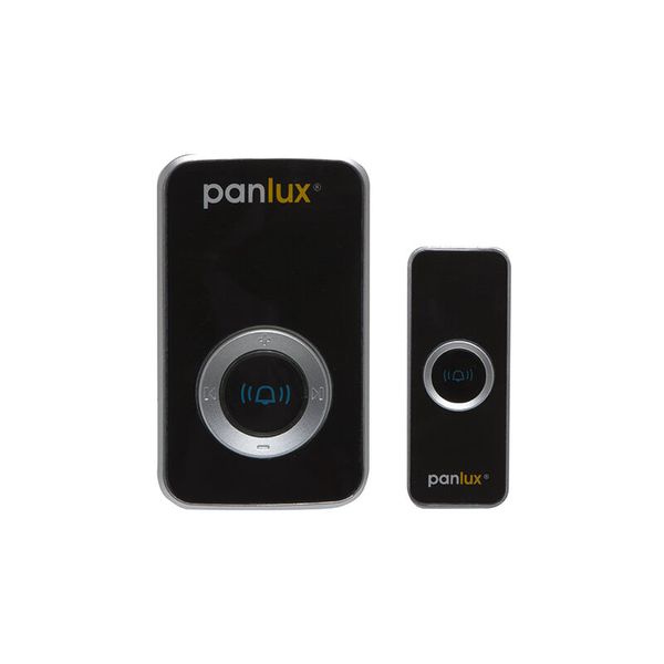 PANLUX Bell DELUXE 32 melodies 230V IP44 black image 1