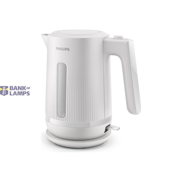 Philips Kettle | HD9411/00 3000 Series | Electric | 2200 W | 1.7 L | Plastic | 360° rotational base | White image 1
