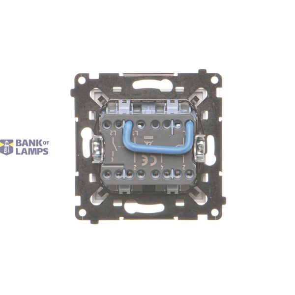 Single equipotential socket, (module), Simon 24, IP20, white image 1