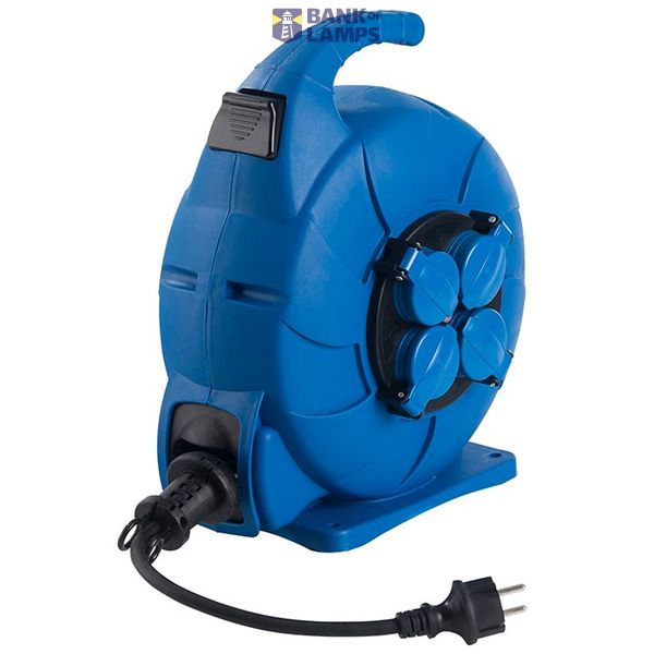 Schwabe Veerkabelhaspel ROTOMATIC Neopreen H07RN-F 3x1,5 IP44 15m image 1