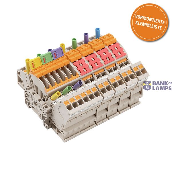 Measuring transformer disconnect terminal, PUSH IN, 30, 28 image 1